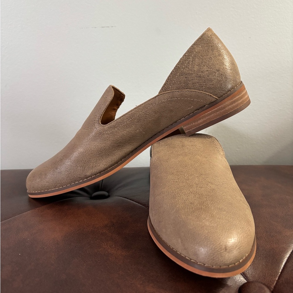 Lucky Brand Women's Brown Slip-On Loafers